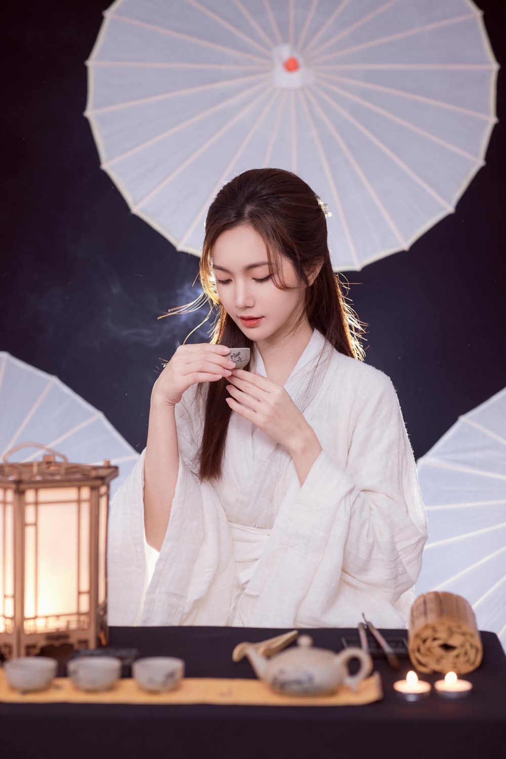 Tạo dáng nghiêm túc chụp ảnh concept beauty đẹp Tuyên Quang (1)